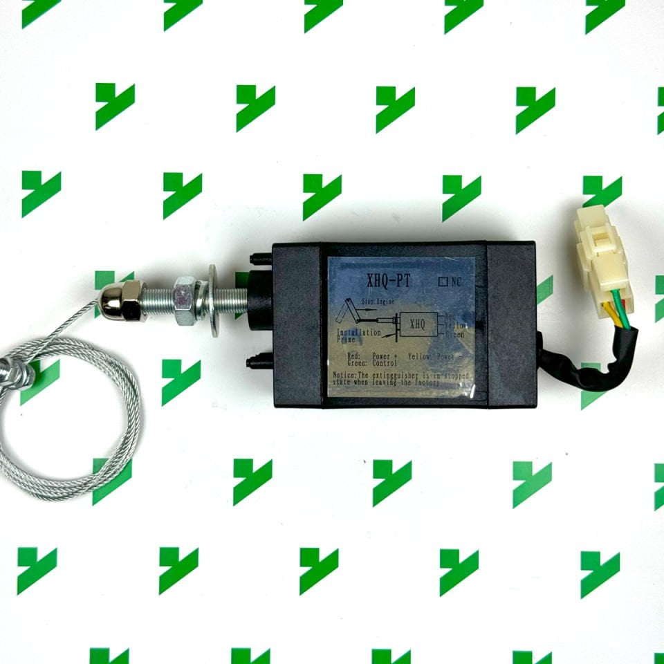 XHQ-PT 12V Halatlı Stop Solenoid Bobin Selenoid