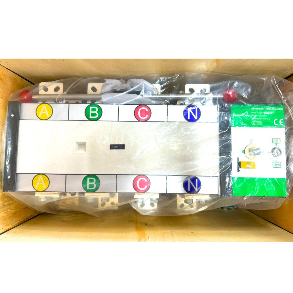 1000A ATS GREEN POWER 4 KUTUP AUTOMATIC TRANSFER SWITCH