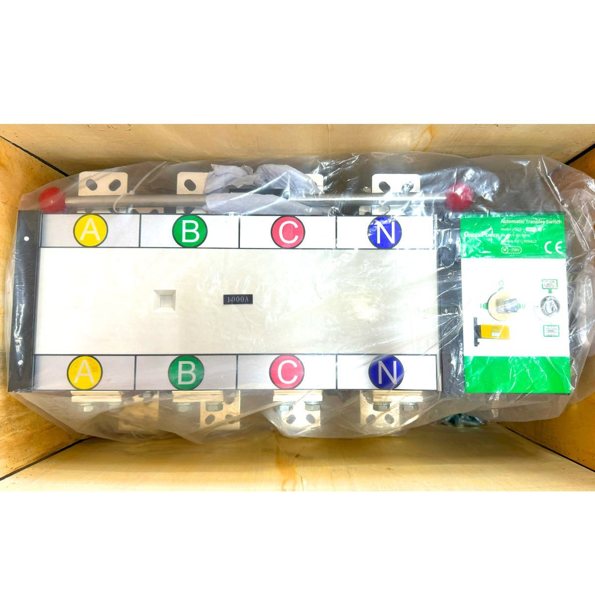 1000A ATS GREEN POWER 4 KUTUP AUTOMATIC TRANSFER SWITCH