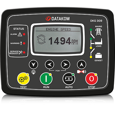 DATAKOM DKG309 MPU Jeneratör Kontrol Cihazı