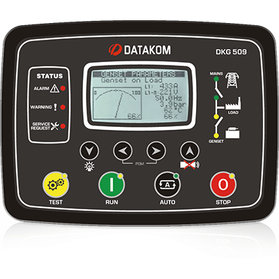 DATAKOM DKG509 MPU Jeneratör Kontrol Cihazı