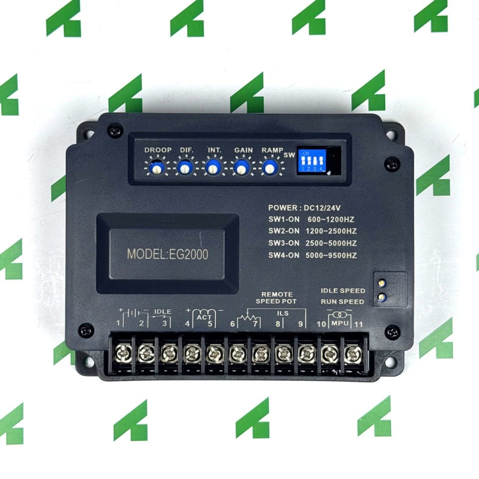 KUTAI EG2000 GOVERNOR KONTROL KARTI