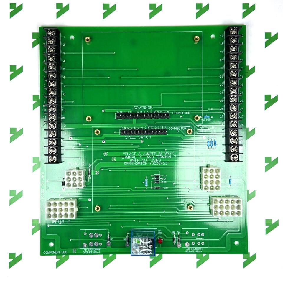 CUMMINS 3053065 için KONTROL PANEL PCB BOARD