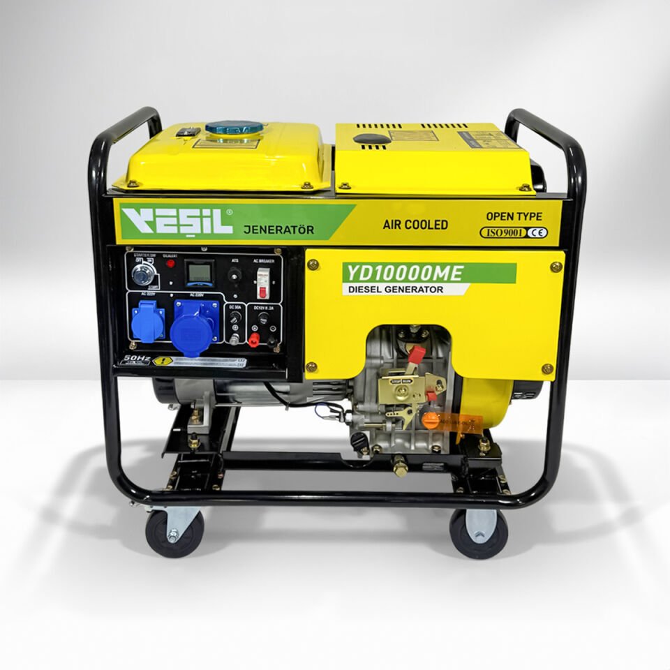 YD10000ME PORTATİF DİZEL JENERATÖR - 10 KVA MONOPHASE - Monofaze