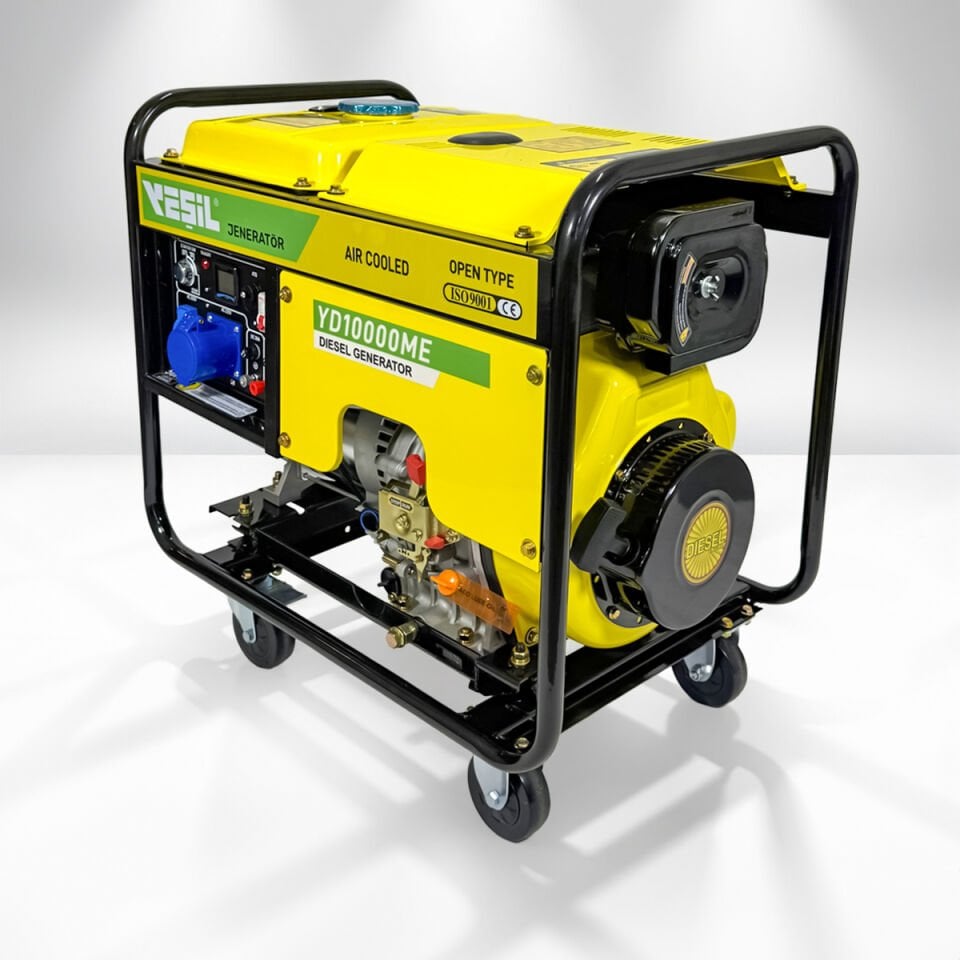 YD10000ME PORTATİF DİZEL JENERATÖR - 10 KVA MONOPHASE - Monofaze