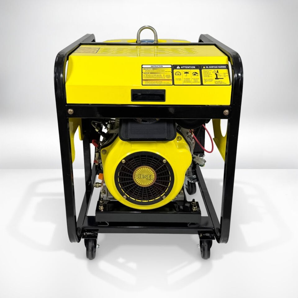 YD12000ME PORTATİF DİZEL JENERATÖR - 12 KVA MONOPHASE - Monofaze