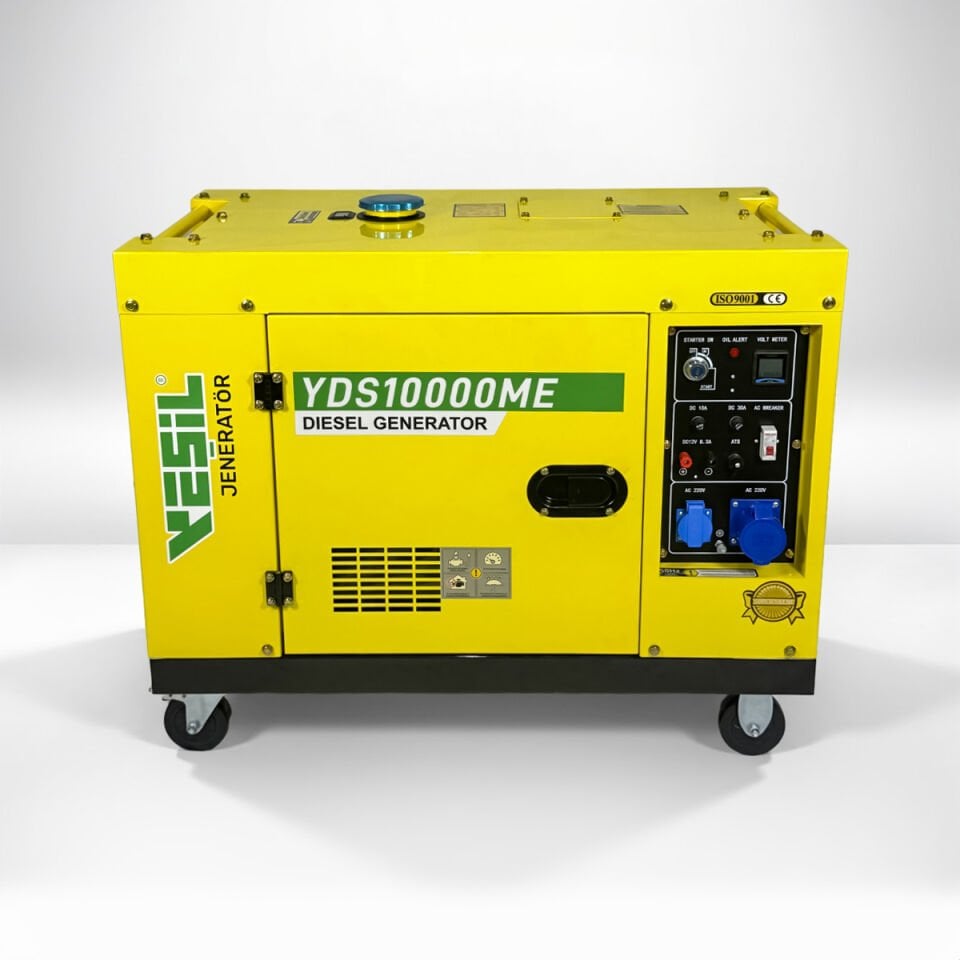 YDS10000ME KABİNLİ PORTATİF DİZEL JENERATÖR - 10 KVA MONOPHASE - Monofaze