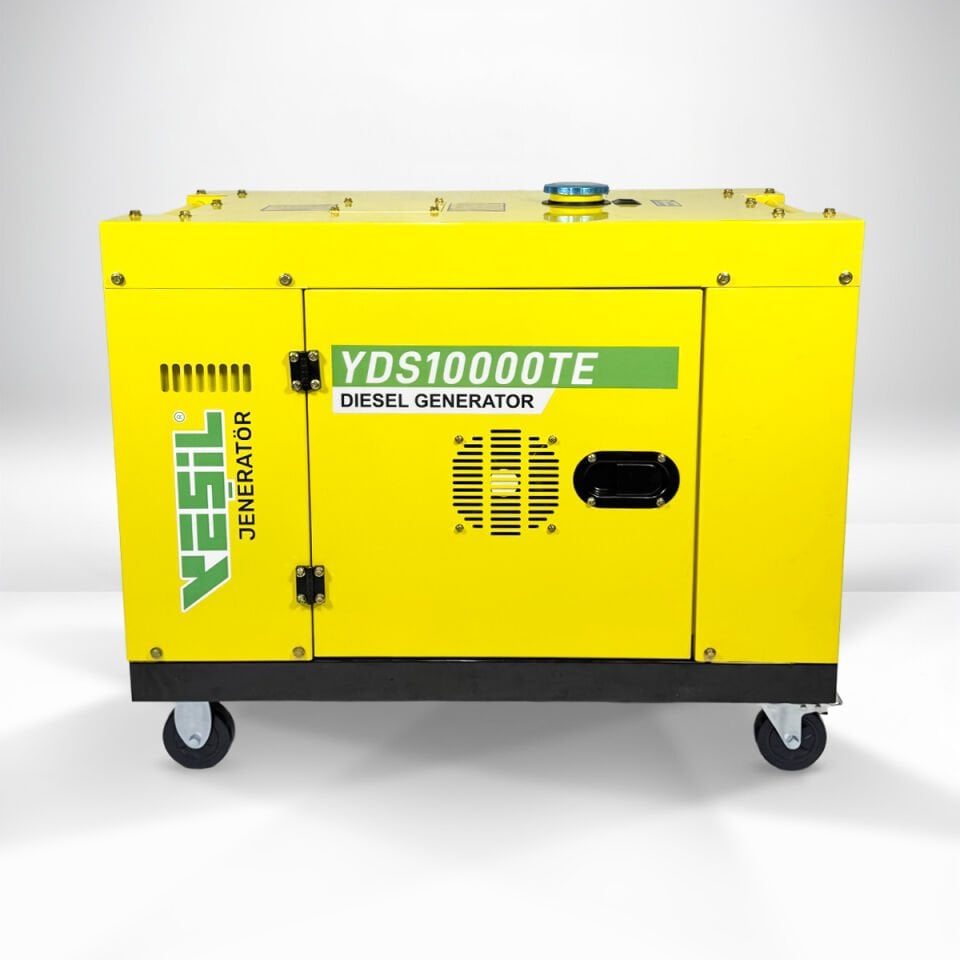 YDS10000TE KABİNLİ PORTATİF DİZEL JENERATÖR - 10 KVA TRIPHASE - Trifaze