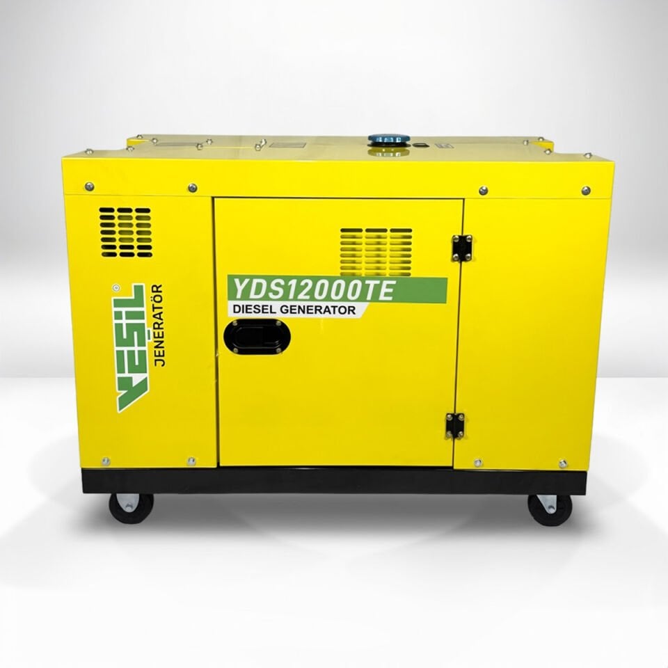 YDS12000TE KABİNLİ PORTATİF DİZEL JENERATÖR - 12 KVA TRIPHASE - Trifaze