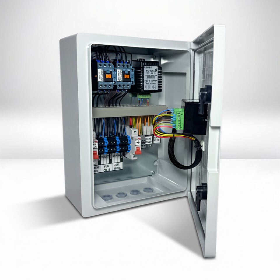 OTOMATİK TRANSFER PANOSU KOMPLE - ATS - 3 Kutuplu Trifaze