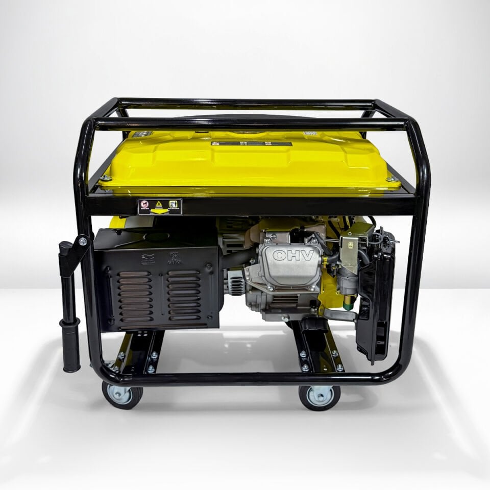 YB12500ME PORTATİF BENZİNLİ JENERATÖR - 12.5 KVA MONOPHASE - Monofaze