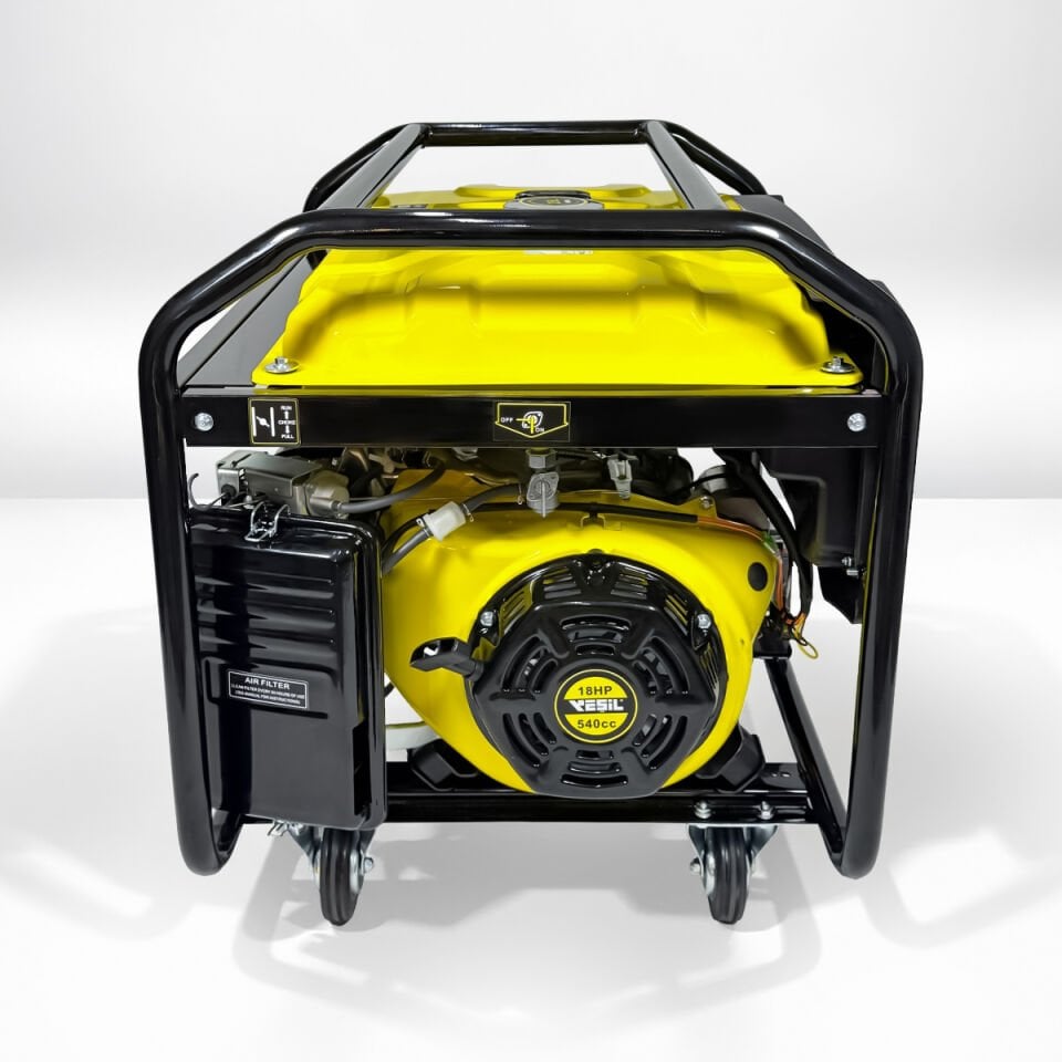 YB12500ME PORTATİF BENZİNLİ JENERATÖR - 12.5 KVA MONOPHASE - Monofaze