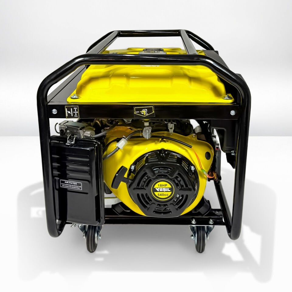 YB12500TE PORTATİF BENZİNLİ JENERATÖR - 12.5 KVA TRIPHASE - Trifaze